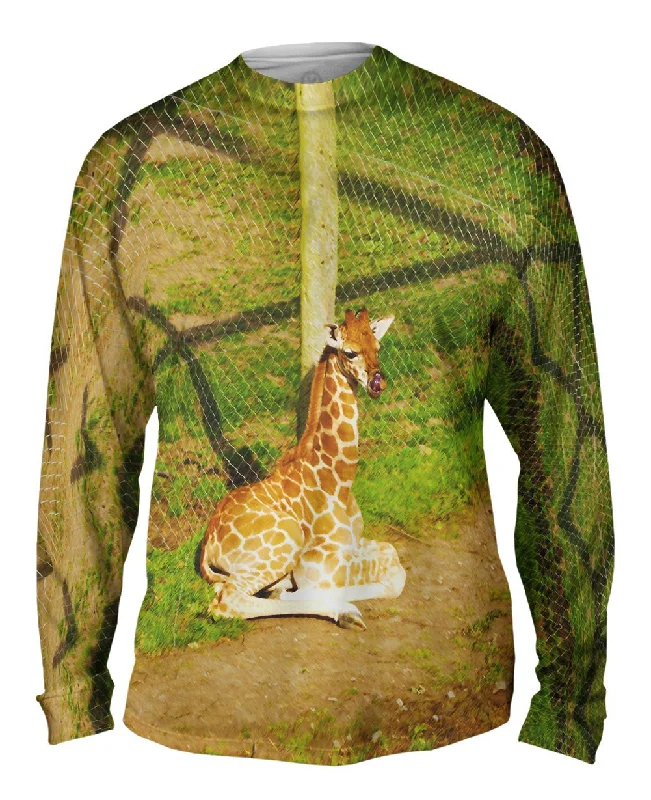 Classic Crew Neck Long Sleeve-Groovy Giraffe