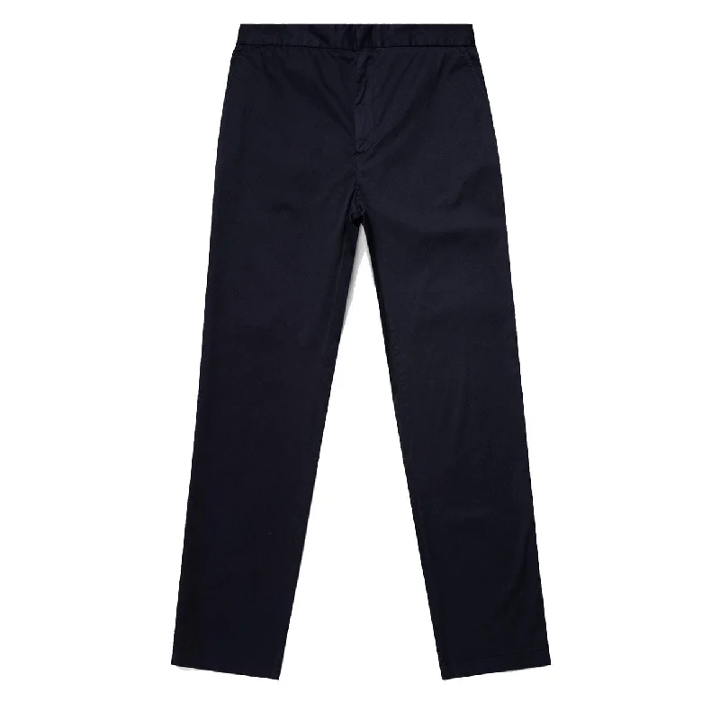 Casual Style Chinos Pants-Sunspel Elasticated Waist Trouser Navy