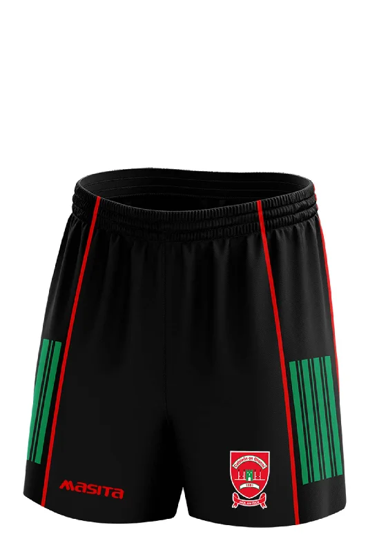 Comfortable Sweat Shorts-Garrycastle GAA Avoca Style Training Shorts Adult