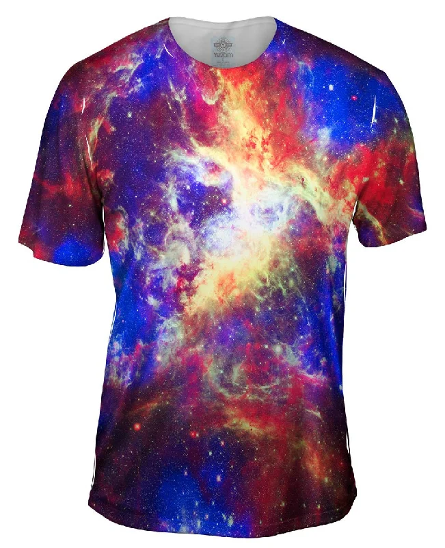 Colorful Design T-shirt-Tarantula Space Nebula