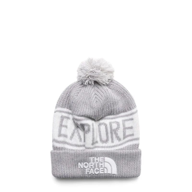 Outdoor Exploration Hat-RETRO TNF POM BEANIE