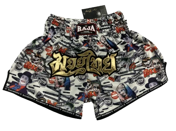 Casual Style Shorts-Raja Muay Thai Shorts Jocker R06