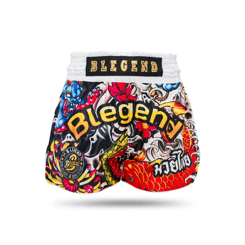 Trendy Chino Shorts-Blegend Boxing Shorts Devil Ray