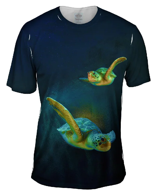 Artistic Nature T-shirt-Turtle 001