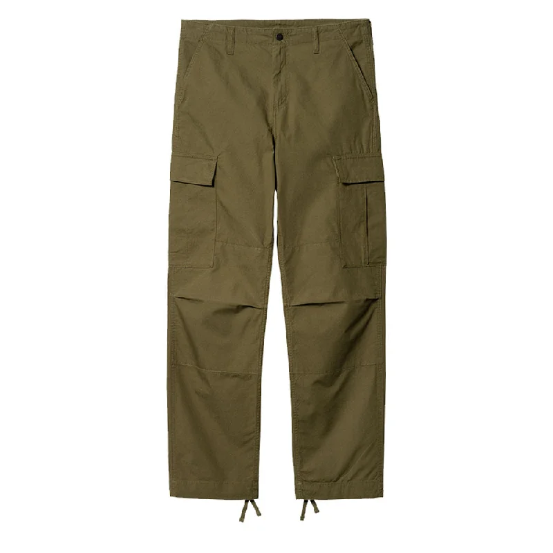 Stylish Chinos Pants-Carhartt Regular Cargo Pant Highland Rinse