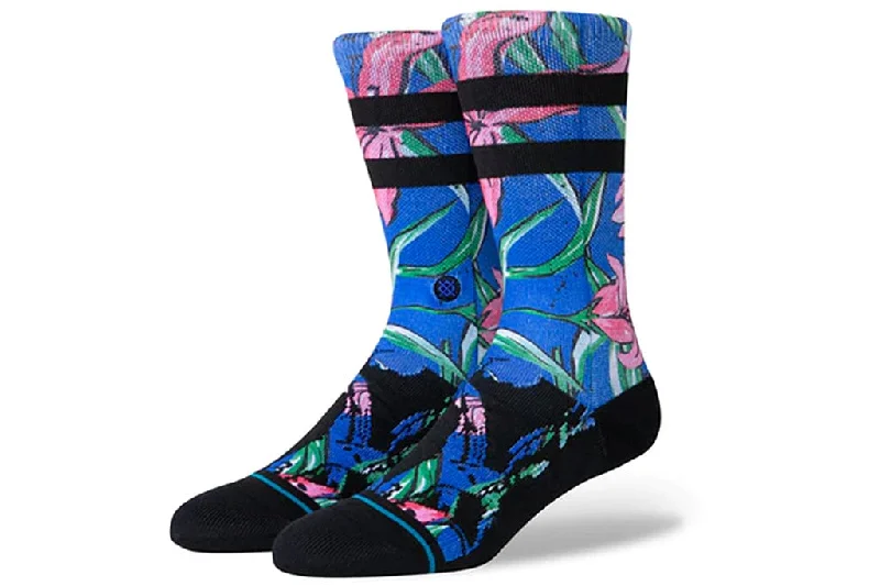 Fun Animal Print Socks-Stance Waipoua Blue