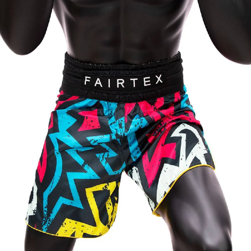 Trendy High-Waisted Shorts-Fairtex Boxing Shorts- BT2005