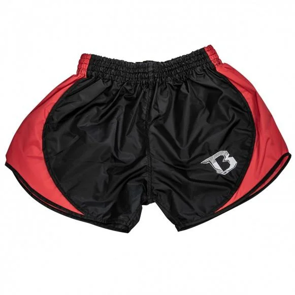 High Quality Denim Shorts-BOOSTER SHORTS Retro Hybrid BL/RD