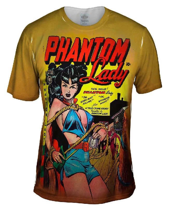 Cool Quote T-shirt-Phantom Lady Comic Retro