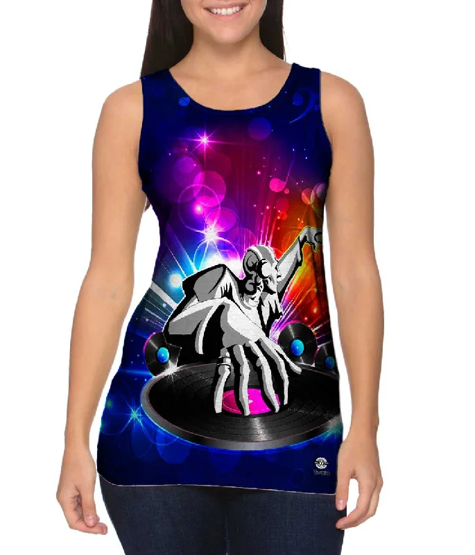 Simple Cotton Tank-Edm Rock The Beat