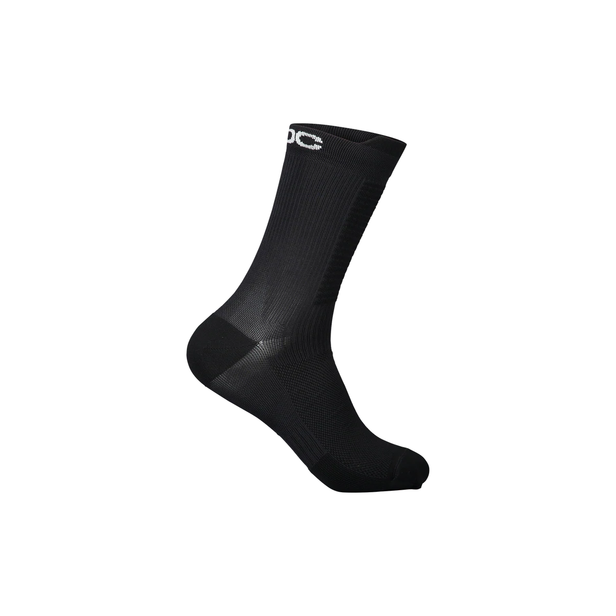 Stylish Knee-High Socks-POC Lithe Mid MTB Sock - Uranium Black