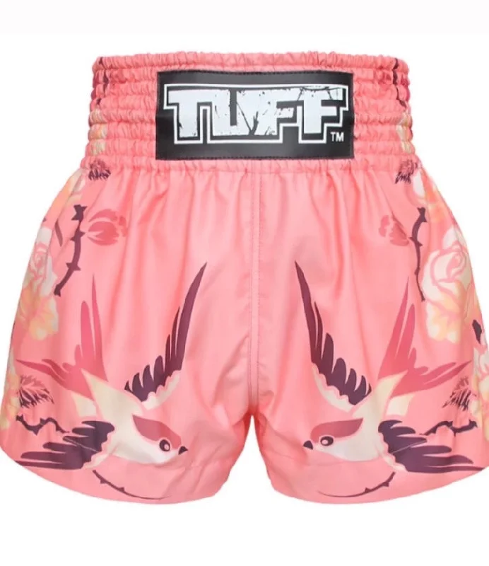 Summer Beach Shorts-Tuff Muay Thai Shorts TUF-MS618 PNK