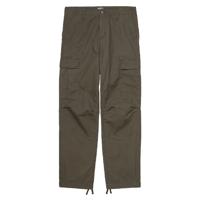 Classic Fit Dress Pants-Carhartt WIP Regular Cargo Pant Cypress Rinsed