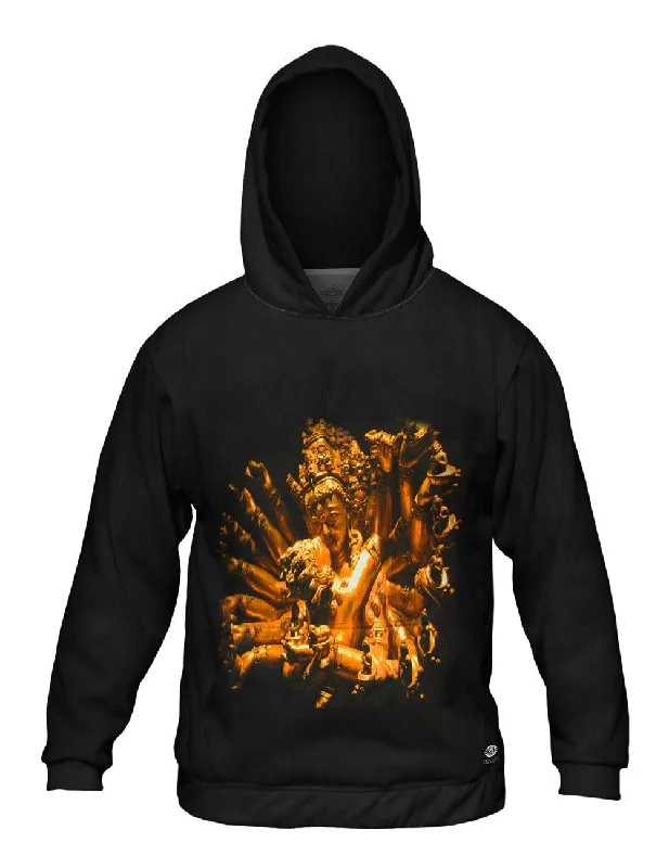 Customizable Hoodie-"Gold Love God Statue"