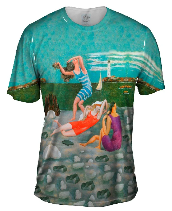 Retro Style T-shirt-Pablo Picasso - "The Bathers" (1918)