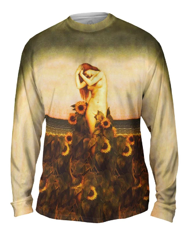 Stylish Long Sleeve Top-Evelyn de Morgan - "Pre Raphaelite"