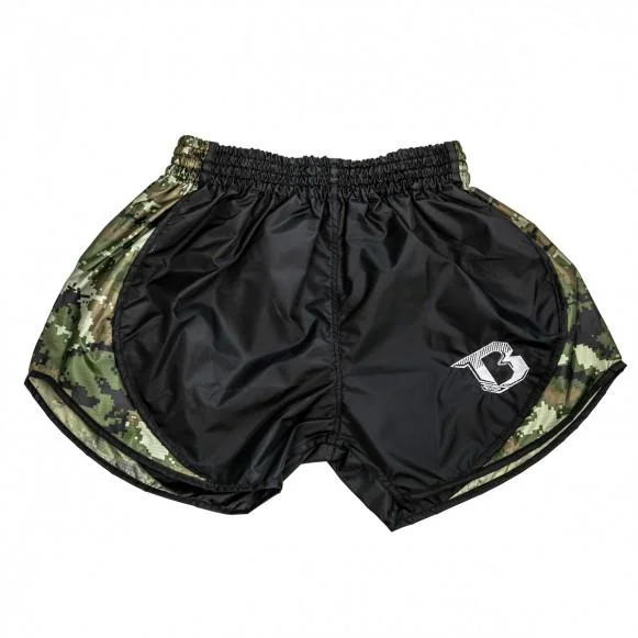 Trendy Chino Shorts-BOOSTER SHORTS Retro Hybrid BL/Camo Green