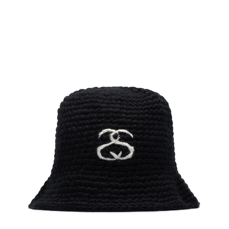 Bold Print Hat-SS LINK KNIT BUCKET HAT