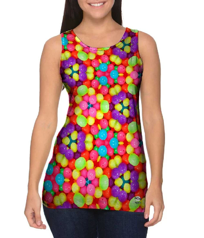 Vibrant Summer Tank-Edm Kandi Rave