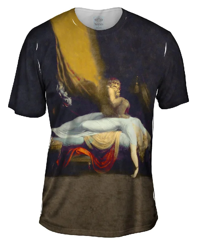 Artistic Logo T-shirt-Henry Fuseli - "The Nightmare" (1781)