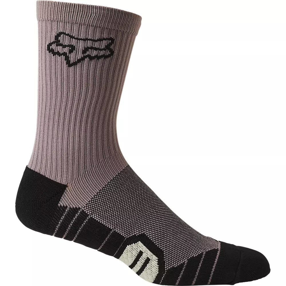 Lightweight Compression Socks-Fox Racing 6" Ranger Cushion Sock - Plum Perfect