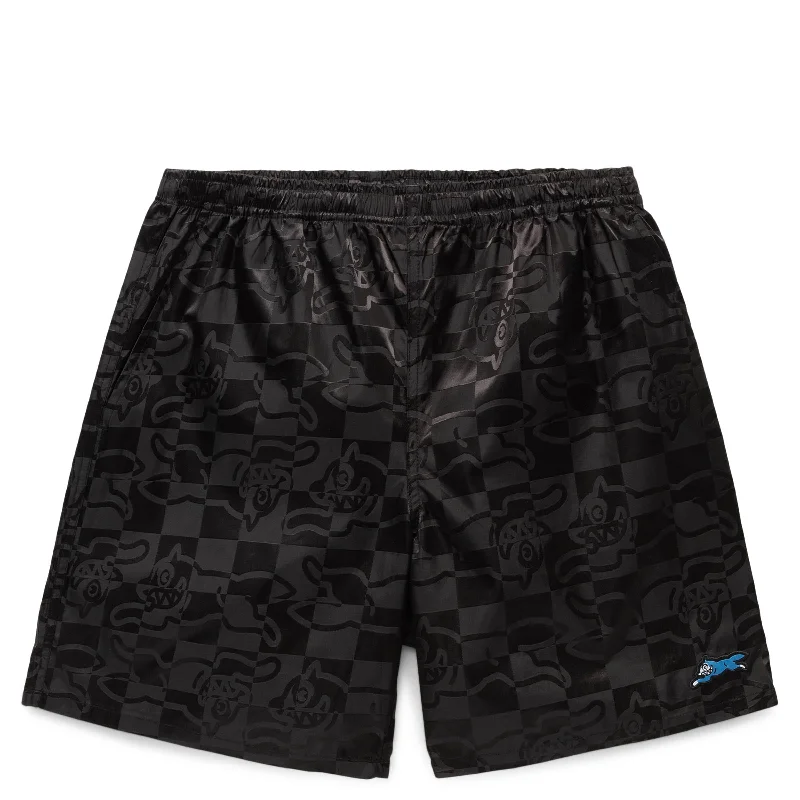 Athletic Running Shorts-RUNNING CHECK SHORTS