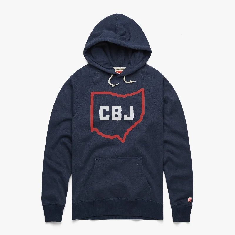 Classic White Hoodie-CBJ Ohio Hoodie