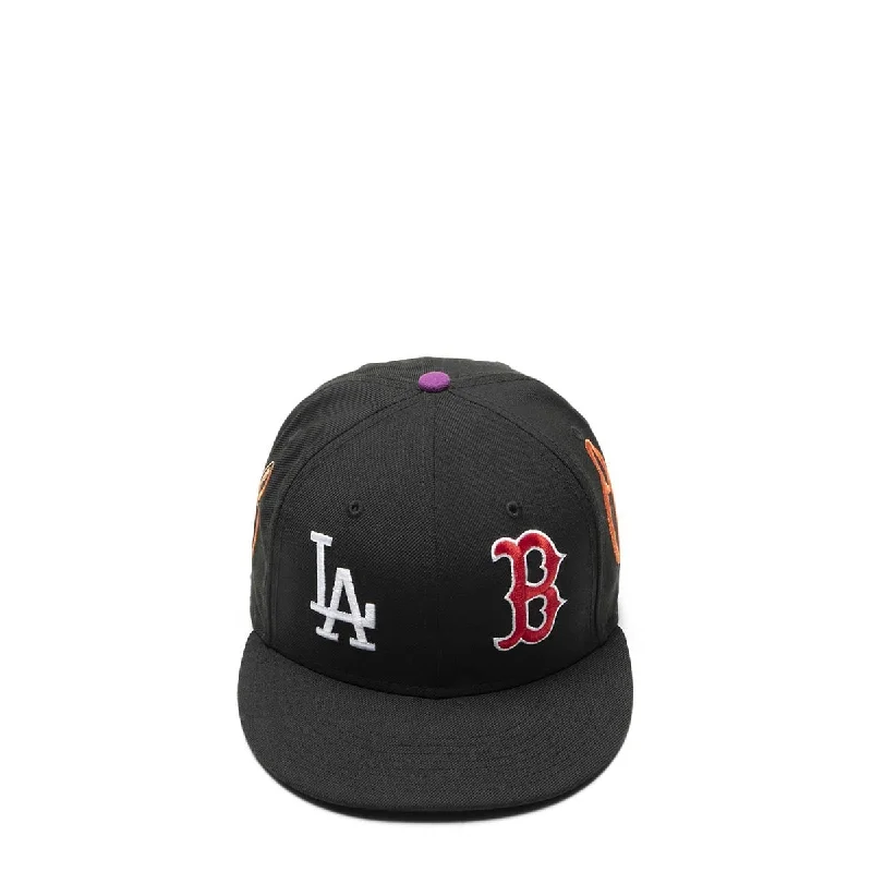 Fun Meme Hat-X NEW ERA 59FIFTY BOSTON TO LA FITTED CAP