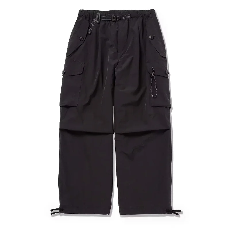 Performance Sports Pants-And Wander Womens Oversized Cargo Pants Black