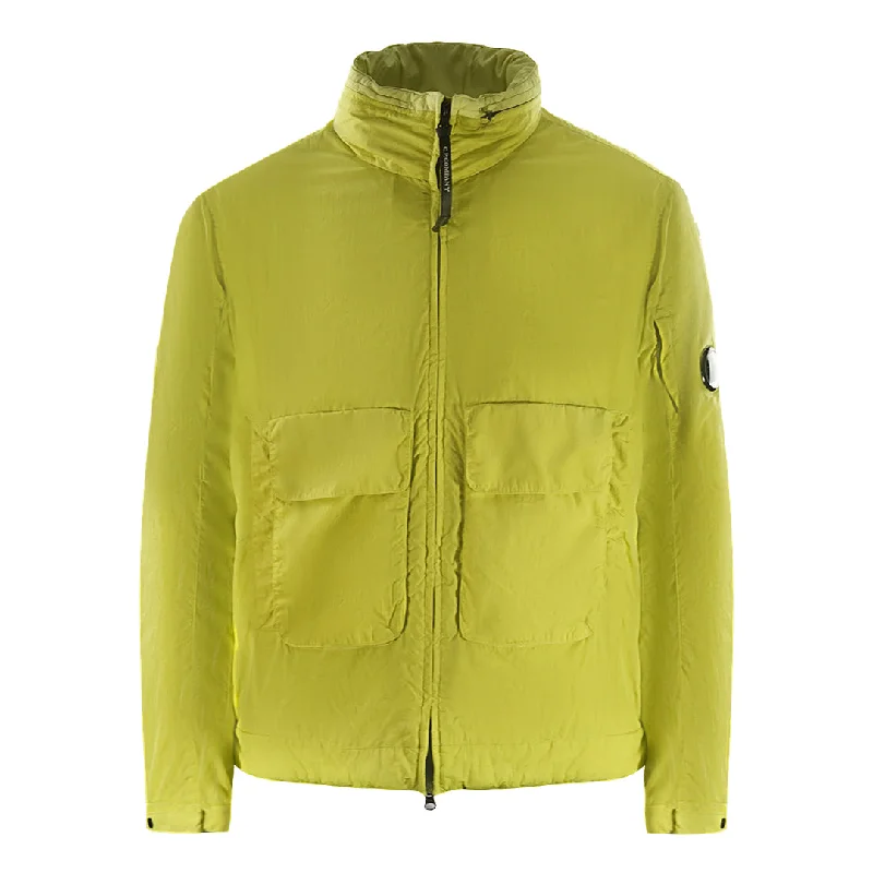 Lightweight Casual Jacket-C.P. Company Chrome-R Hooded Golden Palm Jacket