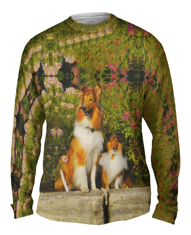 Comfortable Winter Long Sleeve-Flowerbeds Collies