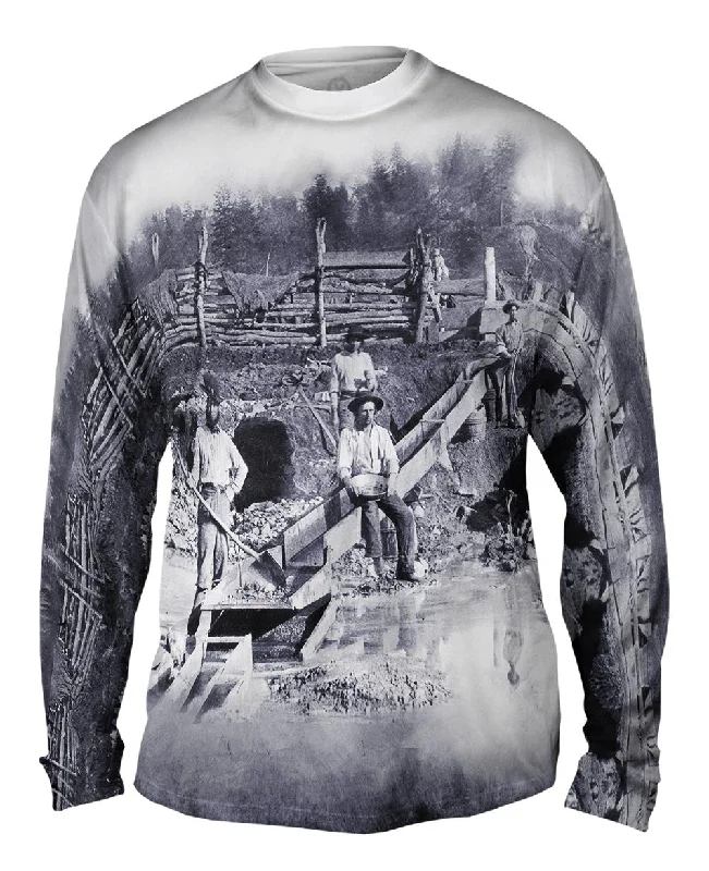 Stylish Long Sleeve Top-Goldminers California