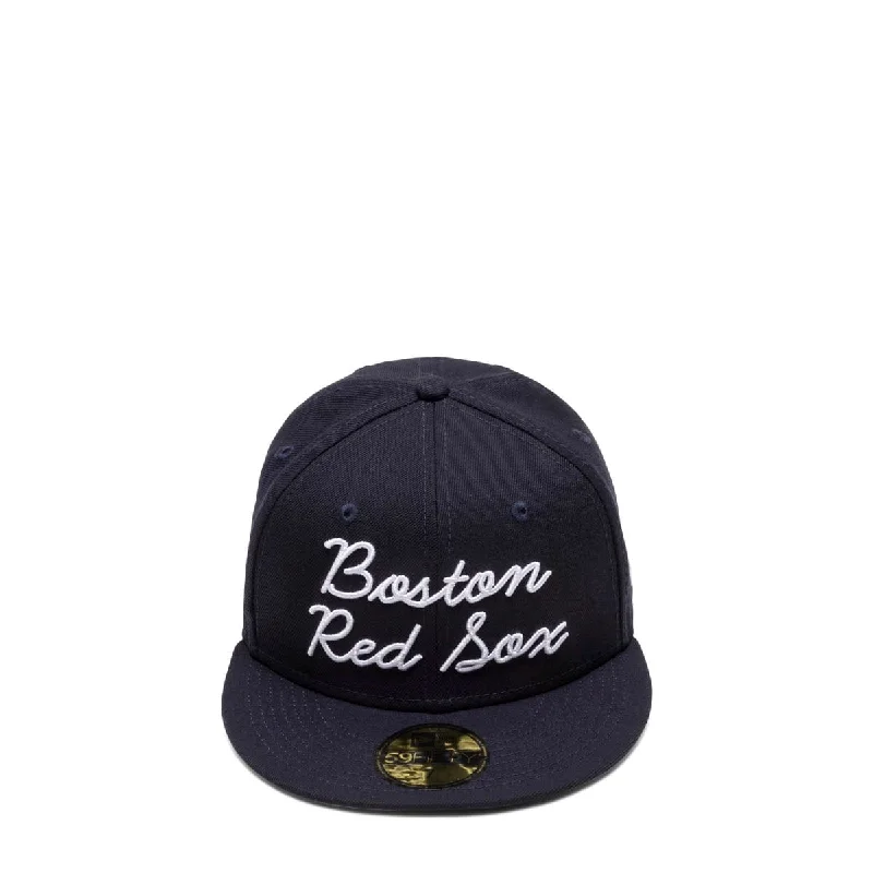 Cool Camo Print Hat-59FIFTY BOSTON RED SOX SCRIPT HAT