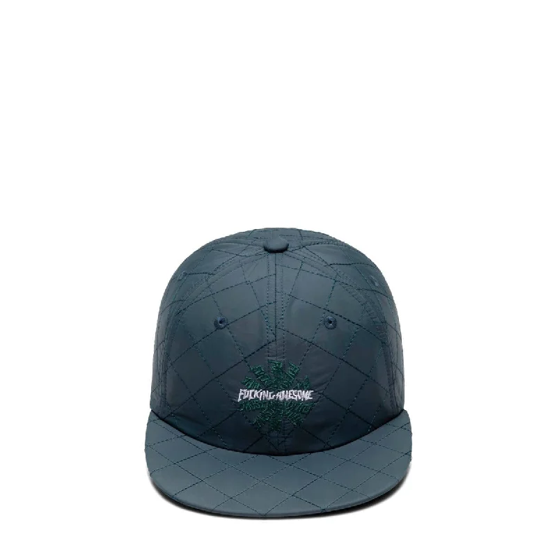 Cool Dad Hat-QUILTED SPIRAL 6 PANEL STRAPBACK HAT