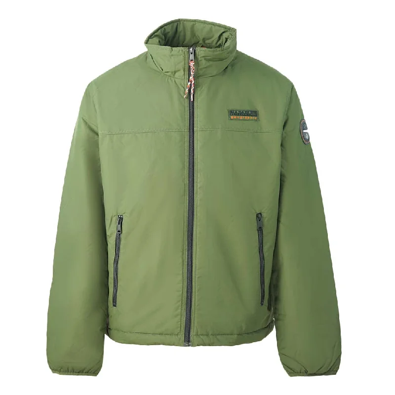 Waterproof Hiking Jacket-Napapijri Abbel Ny Green Depths Jacket